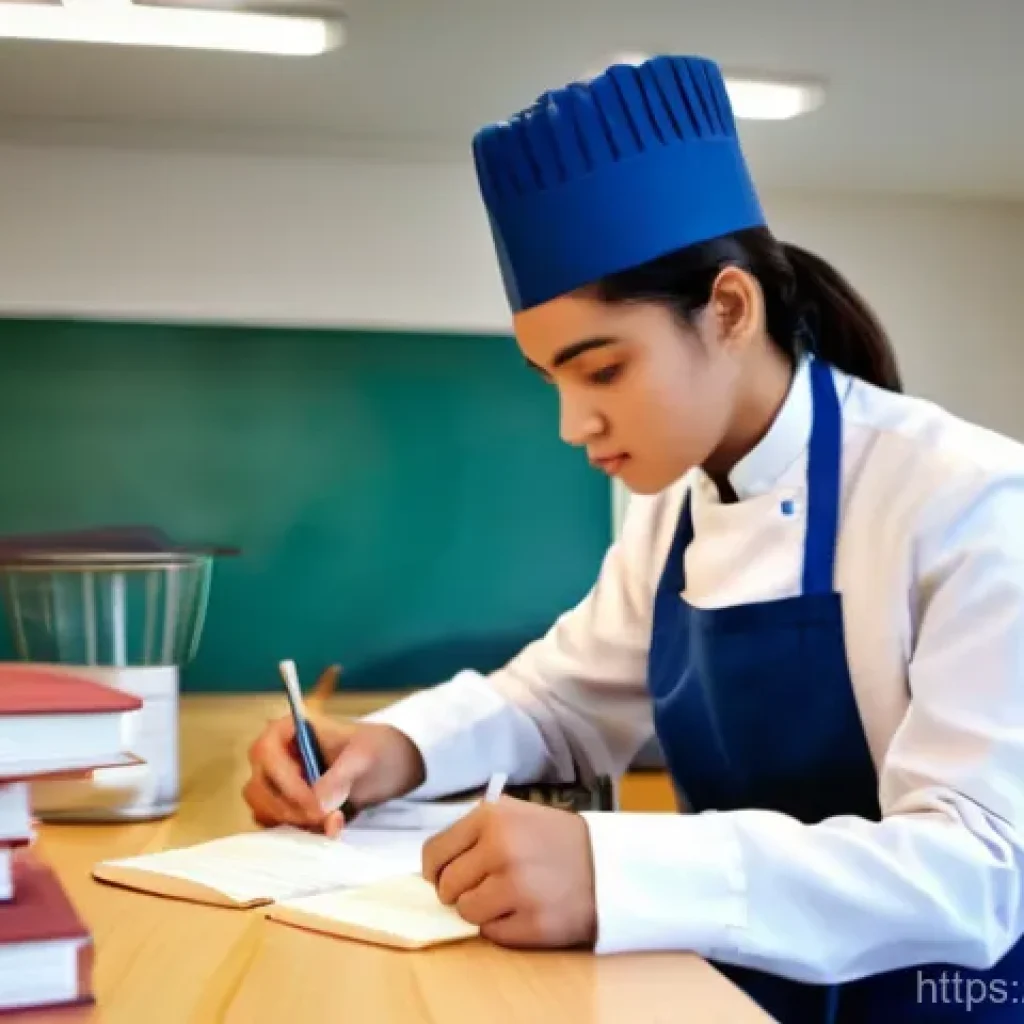 양식조리사 필기 시험 예상 문제 - **A determined culinary student studying for the updated Western Cuisine theory exam.**
* **Pr...