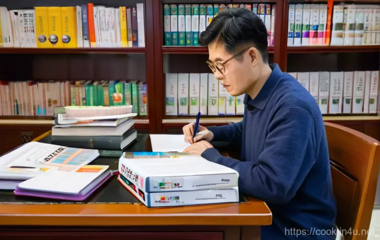 중식조리 자격증 필기 기출문제 분석 - A focused and determined individual in their late 50s, wearing comfortable, smart casual attire, is ...